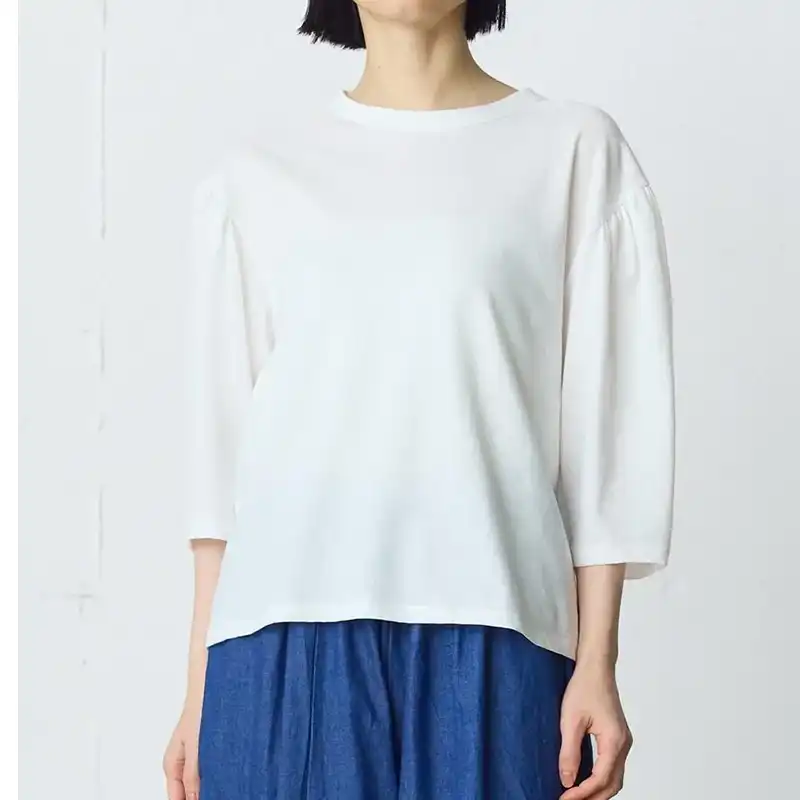 MidiUmi  ボリュームスリーブプルオーバー/OWH11 【日本製】